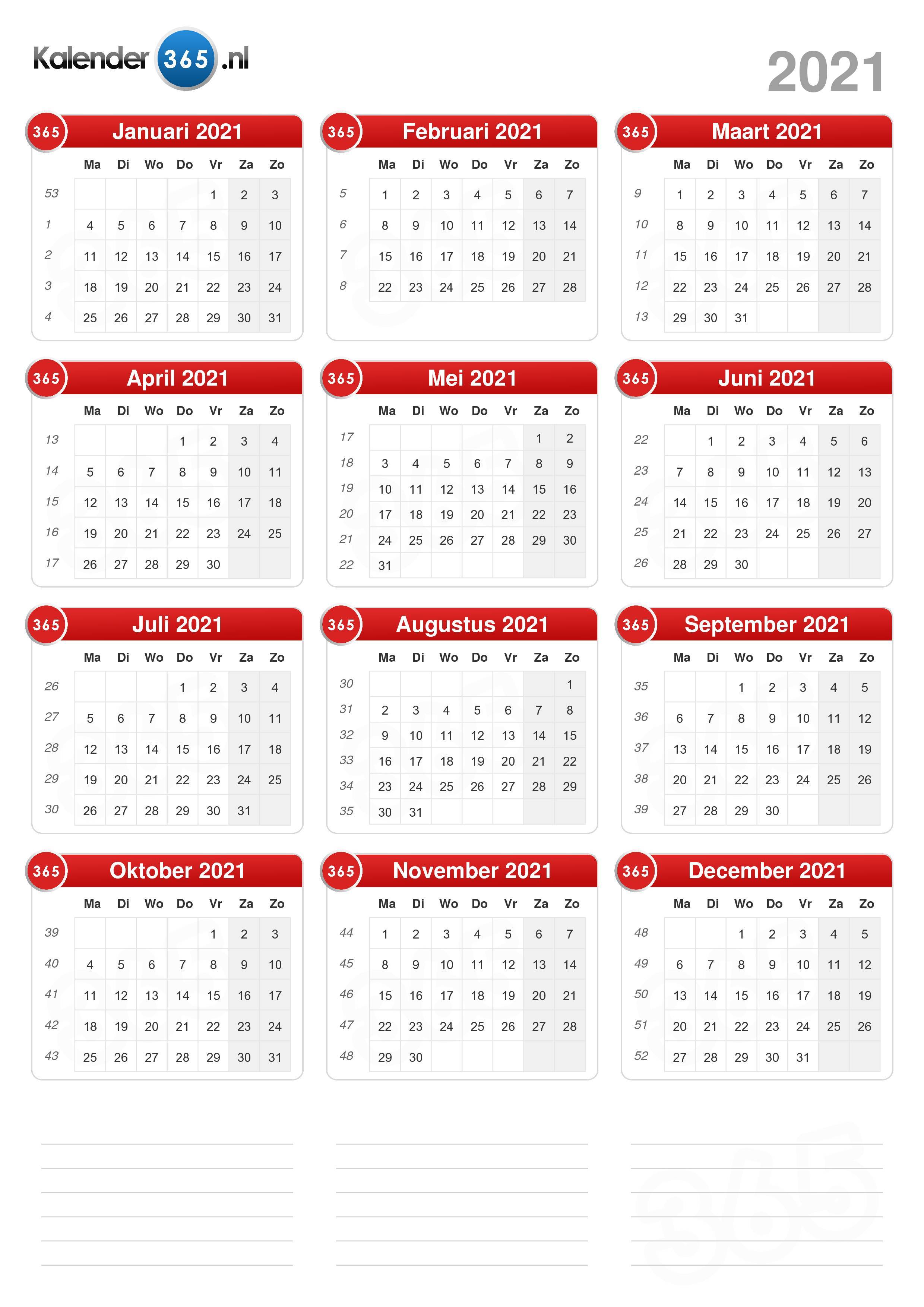 koel Pebish Buitenboordmotor Kalender 2021